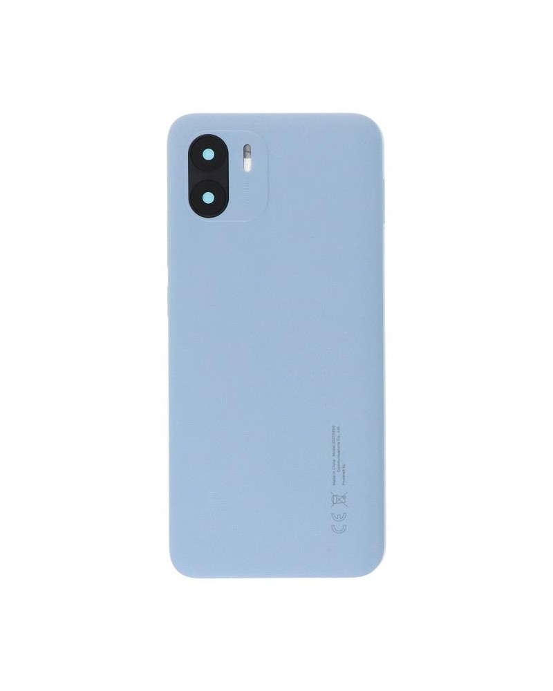 Tampa traseira e lente ou vidro da câmara para Xiaomi Redmi A1 220733SI - Azul