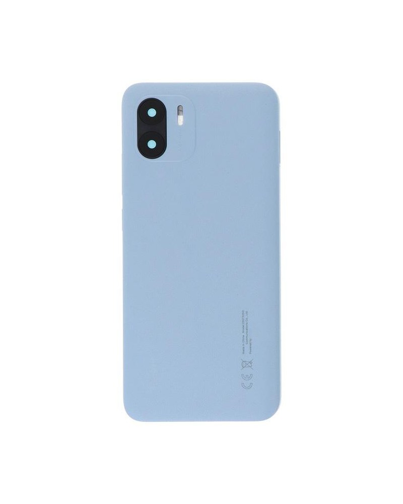 Tapa Trasera y Lente o Cristal de Camara para Xiaomi Redmi A1 220733SI - Azul