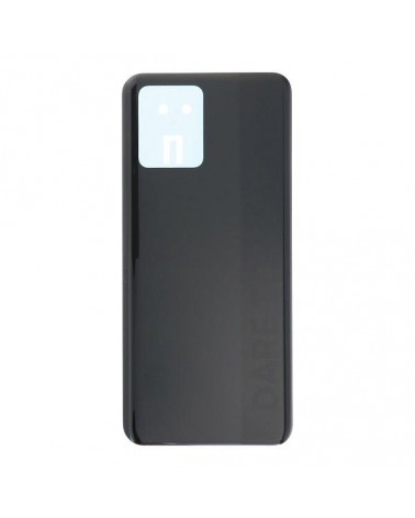 Rear Battery Cover For Realme 8 RMX3085 - Black