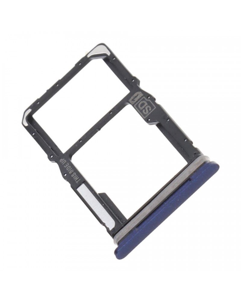 Suporte de Sim para Motorola Moto G Power 2022 XT2165 - Azul