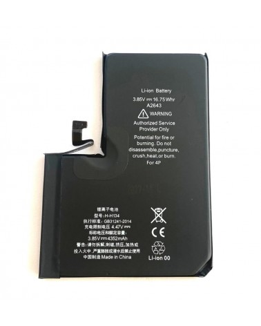 Bateria para Iphone 13 Pro Max de 4352 mAh A2643