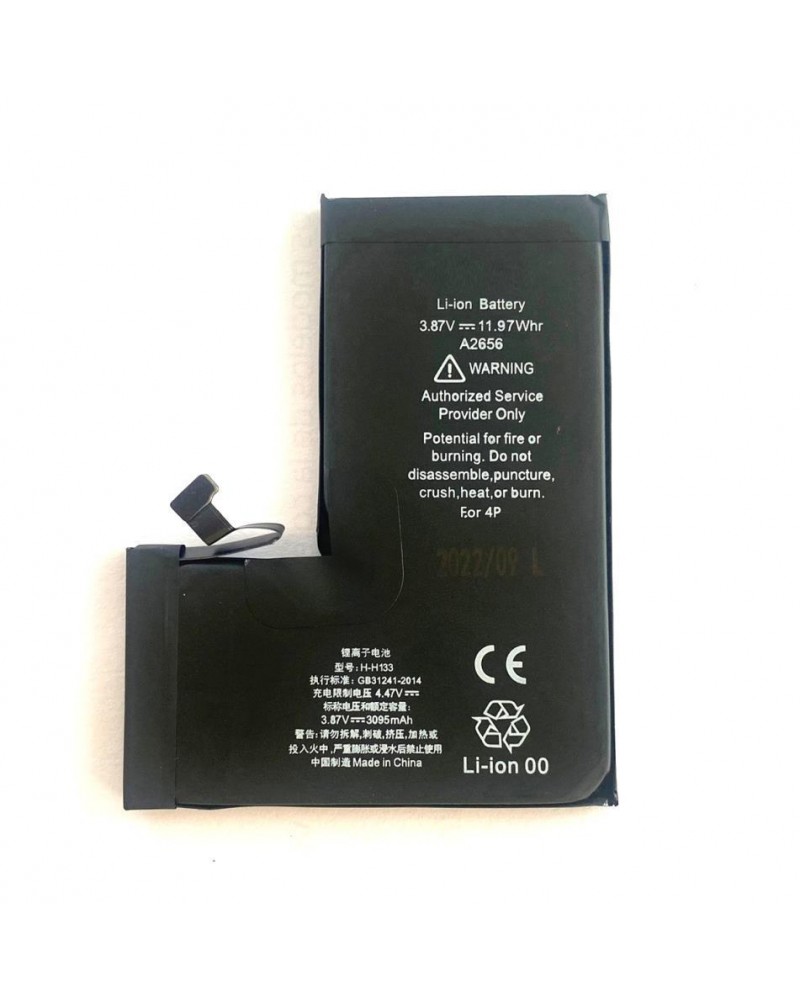 Bateria para Iphone 13 Pro de 3095 mAh A2638