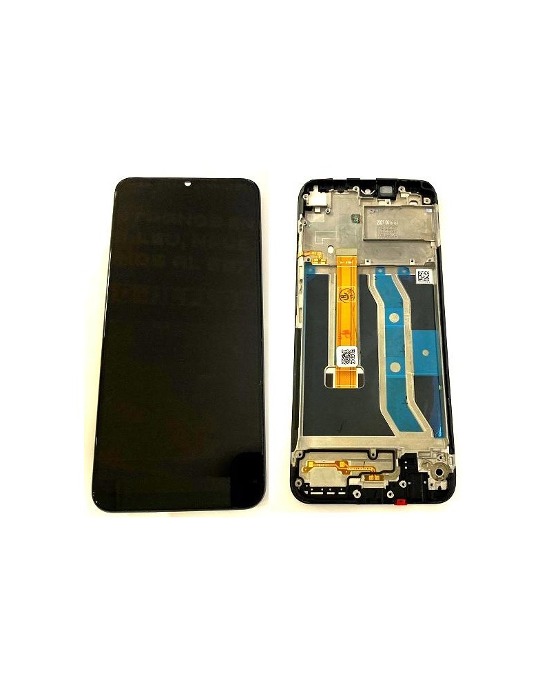 LCD and Touch Screen with Frame for Realme C25Y RMX3265