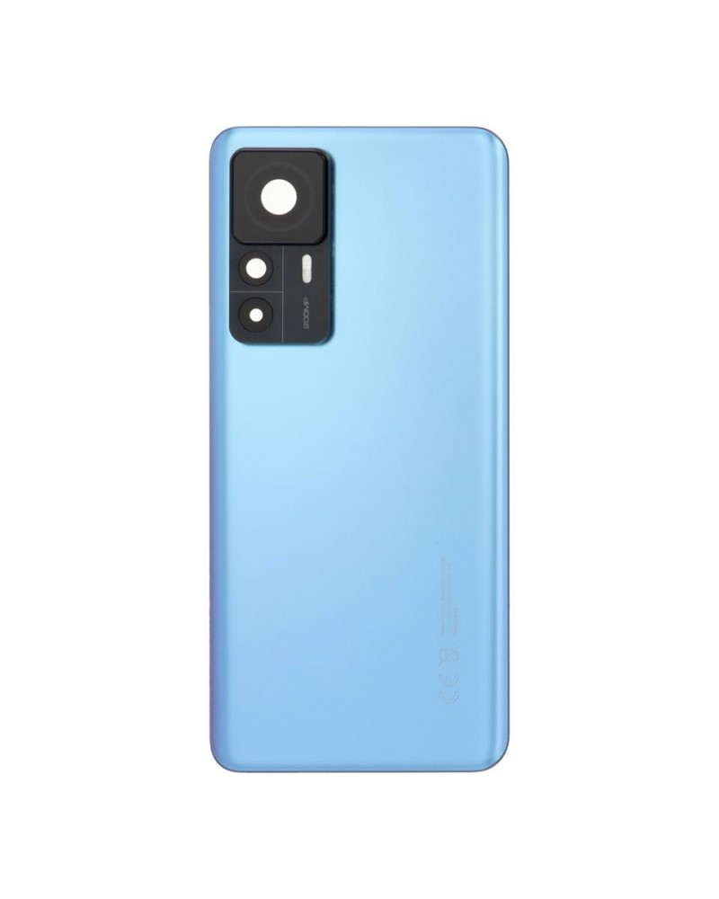 Tapa Trasera y Lente de Camara para Xiaomi Mi 12T - Azul