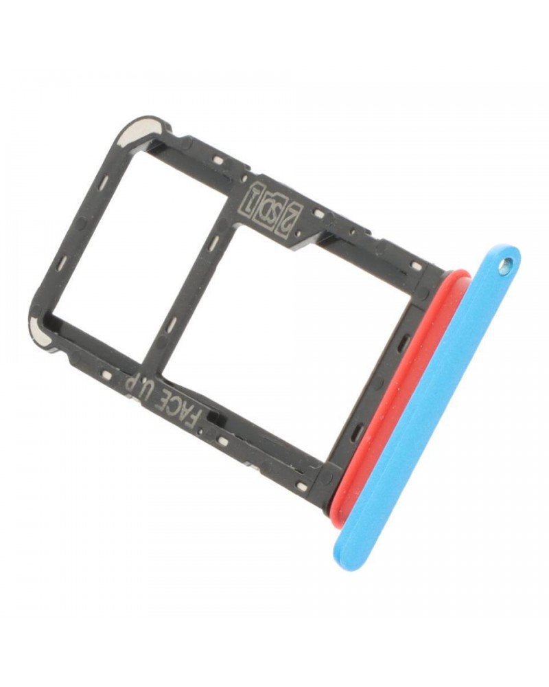 Soporte Tarjeta Sim Para Motorola Moto E7i Power - Azul