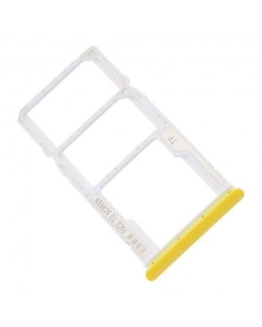 Soporte Tarjeta Sim Para Xiaomi Poco M3 Pro 5G M2103K19PG  M2103K19PI - Amarillo