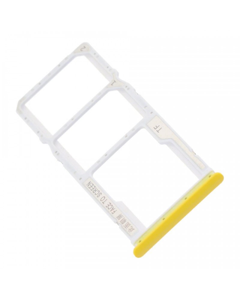 Sim Card Holder For Xiaomi Poco M3 Pro 5G M2103K19PG M2103K19PI - Yellow