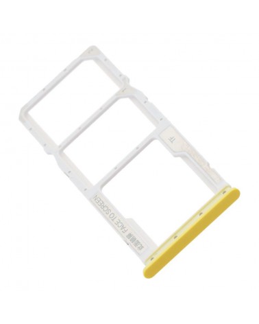 Sim Card Holder for Xiaomi Poco M4 5G - Yellow