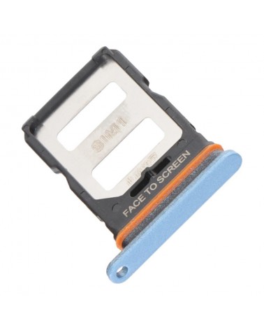 Suporte para cartão SIM para Xiaomi Poco X4 GT 22041216G - Azul