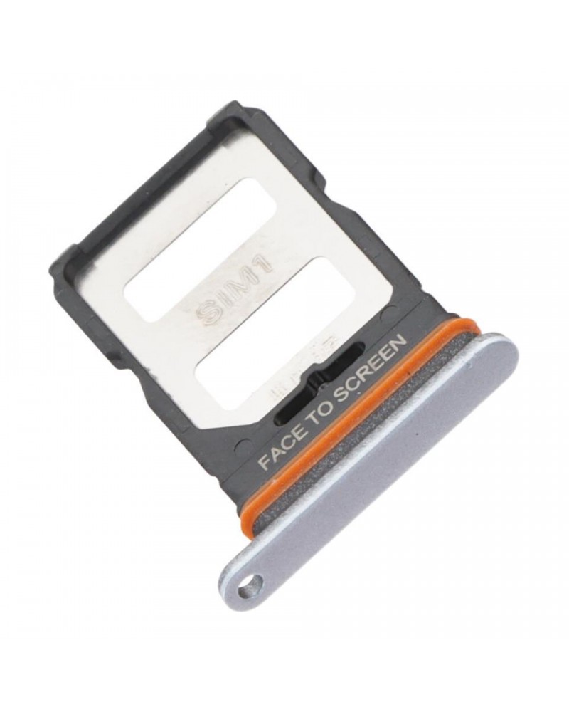 Sim Card Holder for Xiaomi Mi 12T Xiaomi Mi 12T Pro - Silver