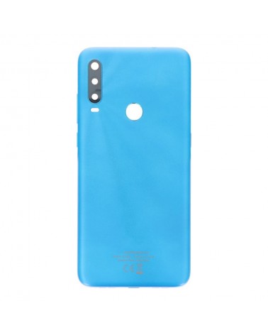 Rear Battery Cover and Camera Lens for Alcatel 1 SE 2020 1SE 2020 5030 - Blue