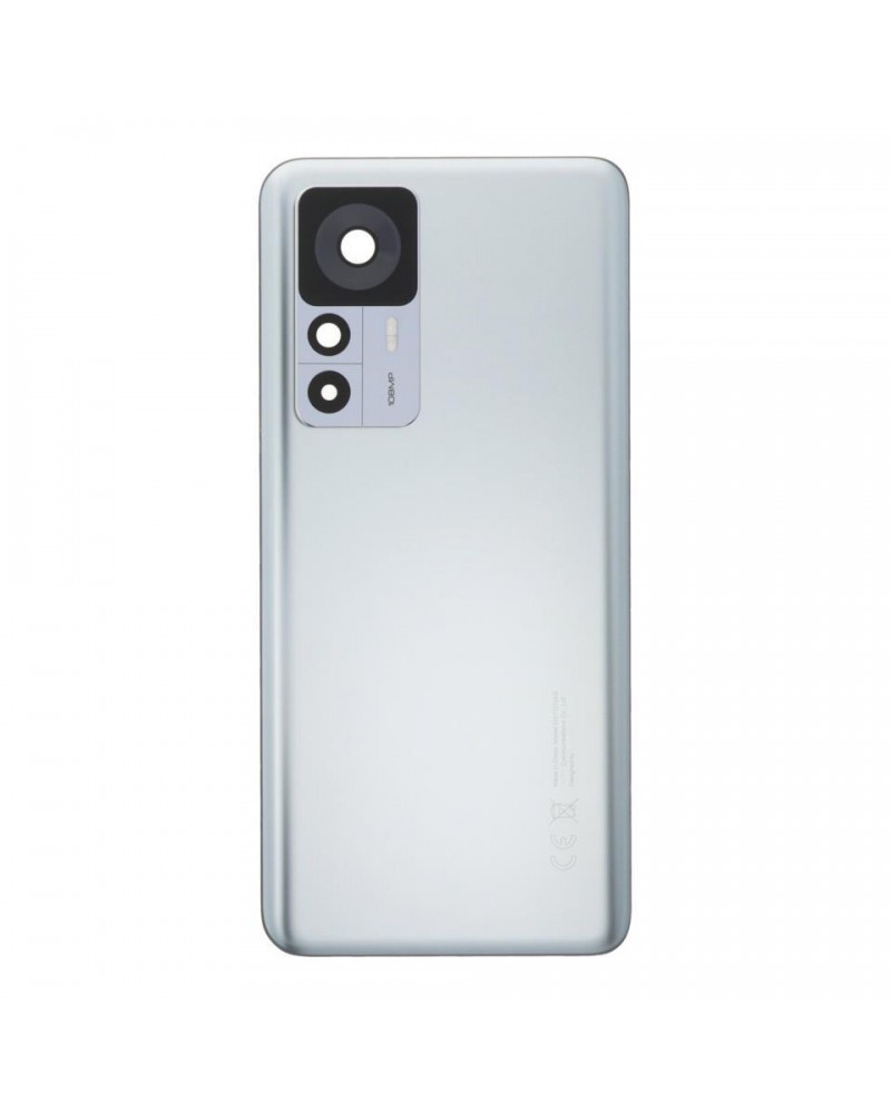 Rear Cover And Camera Lens For Xiaomi Mi 12T - Silver