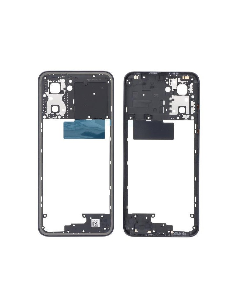 Central Frame for Realme C33 RMX3624 - Black