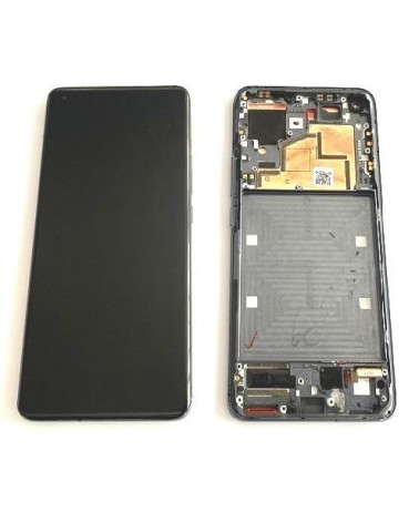 LCD e ecrã tátil com moldura preta para Xiaomi Mi 11 M2011K2C M2011K2G