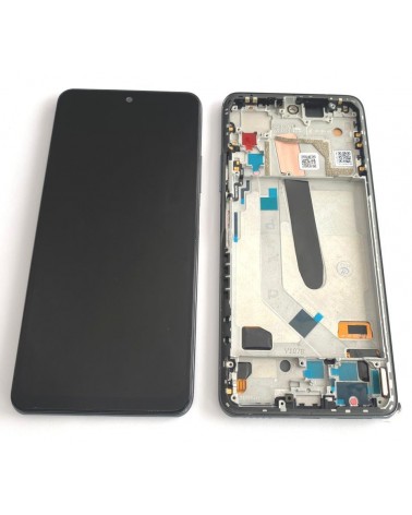 Pantalla LCD y Tactil con Marco Negro para Xiaomi Mi 11X Pro  Mi 11i  Poco F3 M2012K11I  M2012K11G  M2012K11AG   Calidad TFT  