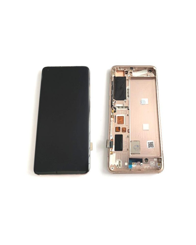 LCD and Touch Screen with Gold Frame for Xiaomi Mi 10 Xiaomi Mi 10 Pro Version C M2001J2I