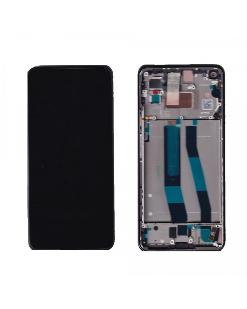 LCD and Touch Screen with Black Frame for Xiaomi Mi 11 Lite 4G Mi 11 Lite 5G M2101K9AG