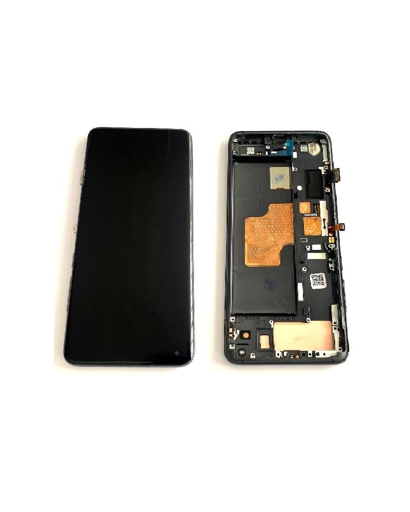 LCD e ecrã tátil com moldura preta para Xiaomi Mi 10 Ultra M2007J1SC