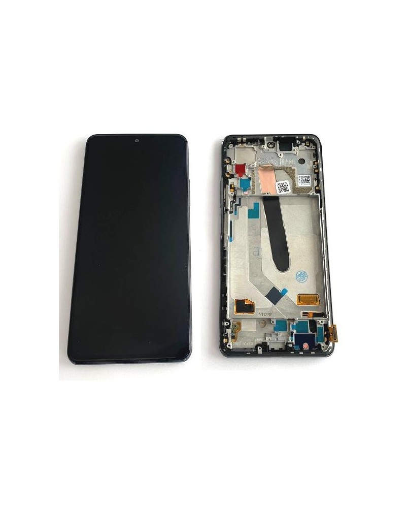 LCD e ecrã tátil com moldura preta para Xiaomi Mi 11X Pro Mi 11i Poco F3 M2012K11I M2012K11G M2012K11AG M2012K11AG