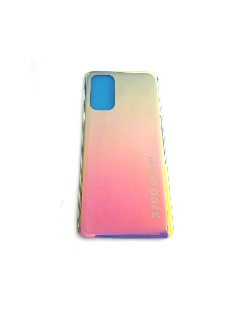 Rear Battery Cover for Oppo Find X3 Lite CPH2145 - Silver