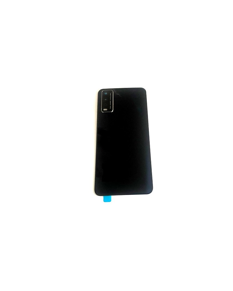 Back Cover with Camera Glass for Vivo Y11S - Black