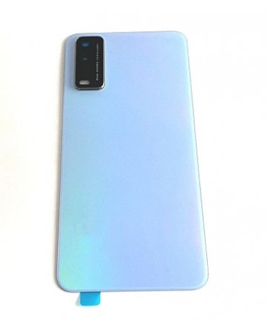 Tapa Trasera con Cristal de Camara para Vivo Y11S - Azul Celeste