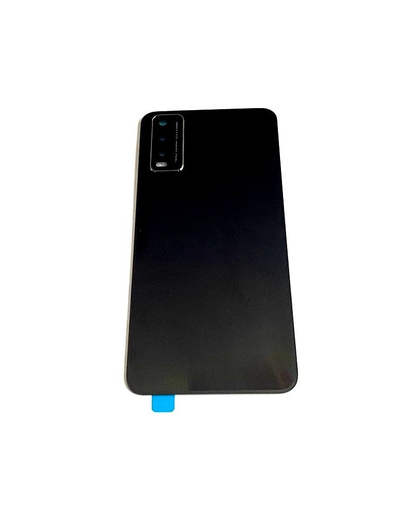 Back Cover with Camera Glass for Vivo Y20S - Black