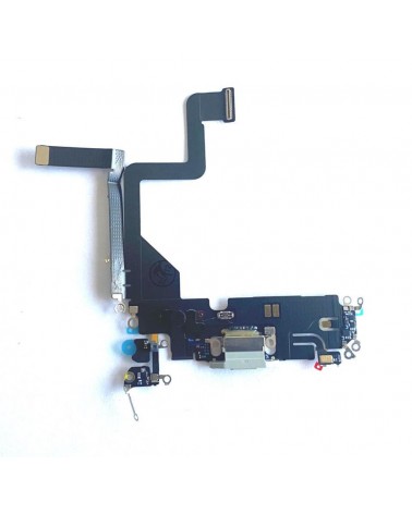 Conector de carregamento flexível para Iphone 14 Pro - Branco