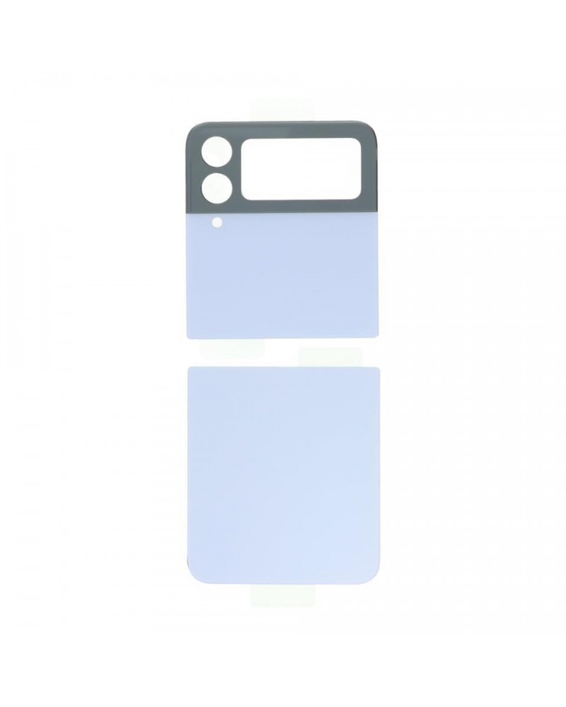 Set Tapa Trasera de Bateria para Samsung Galaxy Z Flip 4 F721 - Azul