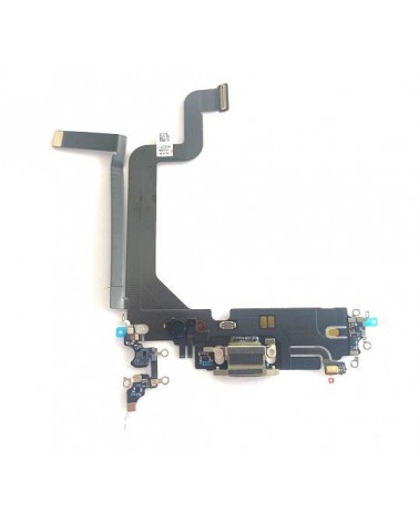 Flex Conector de Carga para Iphone 14 Pro Max - Dorado