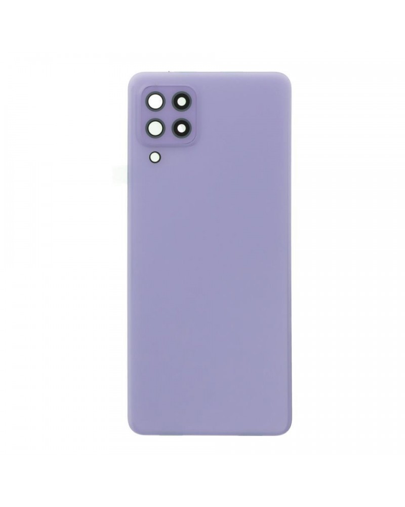 Rear Battery Cover and Camera Lens for Samsung A22 4G A225 A225F - Purple