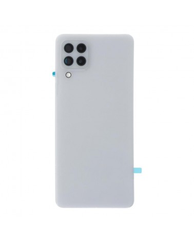 Battery and Camera Lens Back Cover for Samsung A22 4G A225 A225F - White