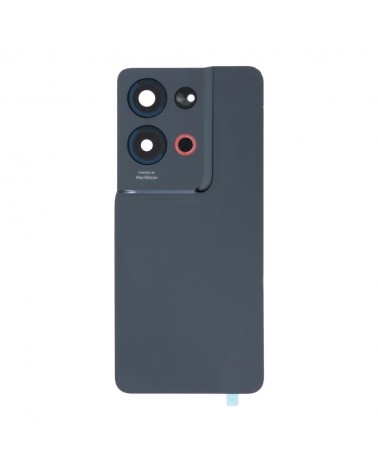 Rear Battery and Camera Lens Cover for Oppo Reno 8 Pro 5G CPH2357 - Black