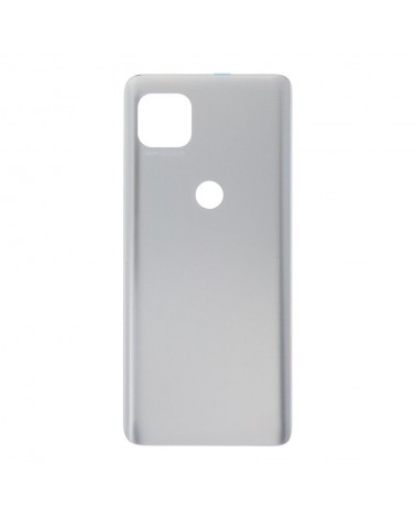 Rear Battery Cover for Motorola Moto One 5G Ace XT2113 XT2113-3 XT2113-5 - Silver