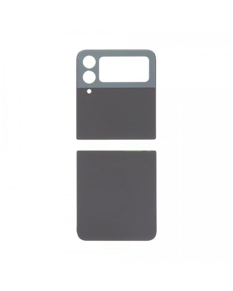 Conjunto de tampa traseira da bateria para Samsung Galaxy Z Flip 4 F721 - Preto
