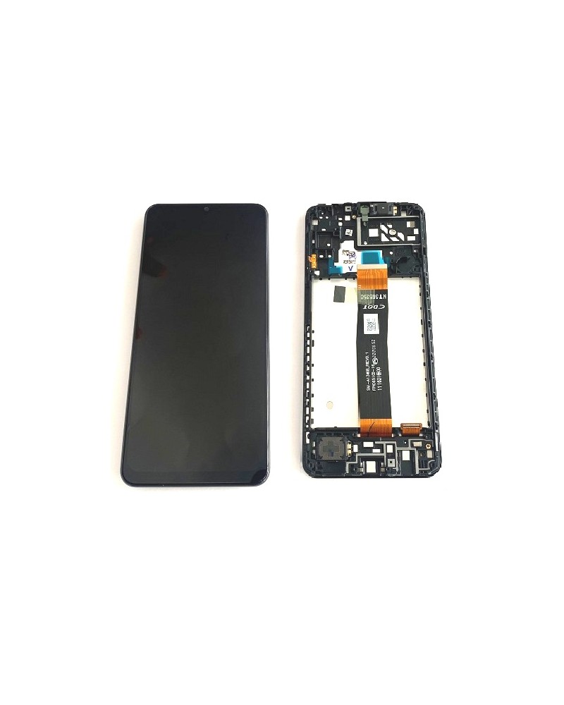 LCD e ecrã tátil com moldura para Samsung Galaxy A04s A047 A047F Service Pack