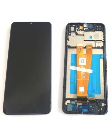 LCD e ecrã tátil com moldura para Samsung Galaxy A04 A045 A045F Service Pack