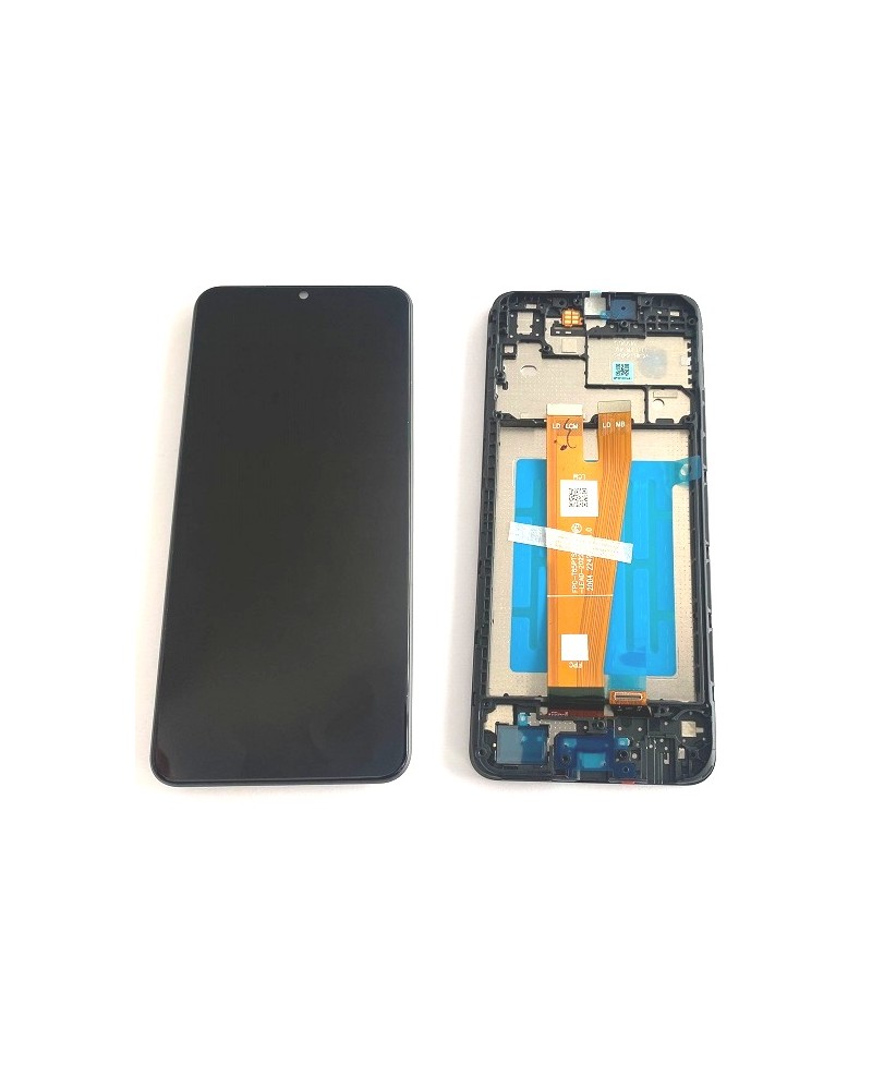 LCD e ecrã tátil com moldura para Samsung Galaxy A04 A045 A045F Service Pack