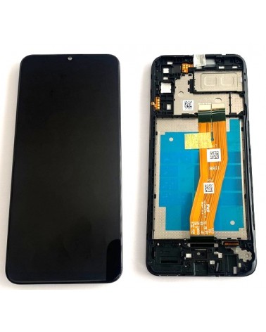 LCD e ecrã tátil com moldura para Samsung Galaxy A04E A042 A042F Service Pack