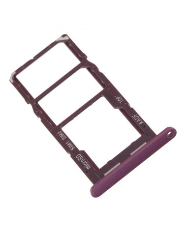 Suporte para cartão SIM para Samsung Galaxy A14 5G A146 A146B - Roxo