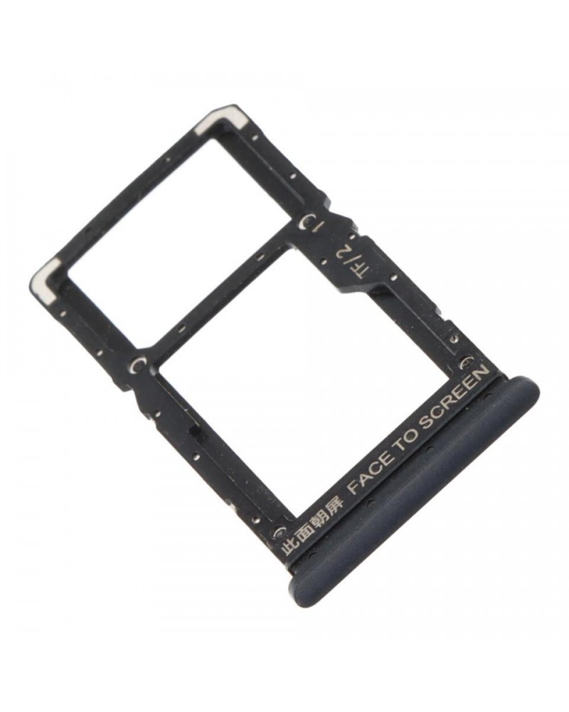 Soporte Tarjeta Sim para Xiaomi Redmi 10 2022 - Negro