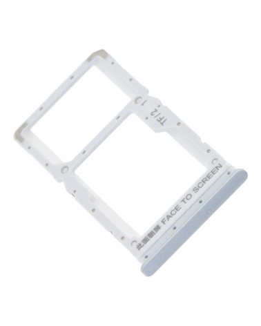 Soporte Tarjeta Sim para Xiaomi Redmi 10 2022 - Plata