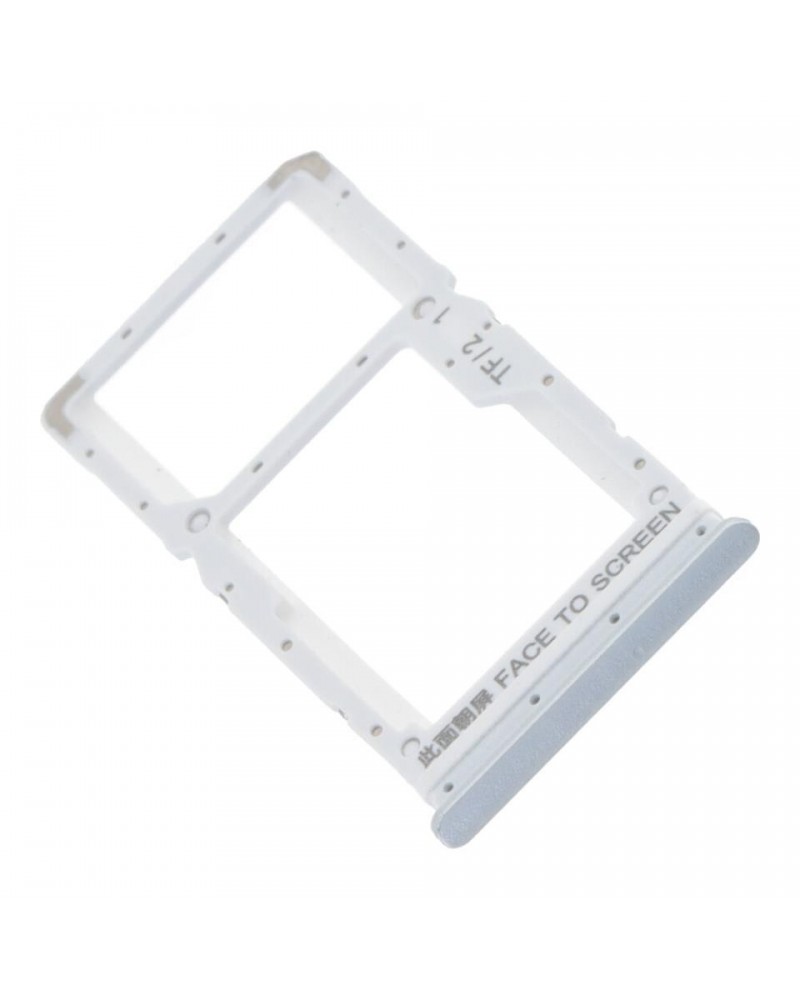 Soporte Tarjeta Sim para Xiaomi Redmi 10 2022 - Plata