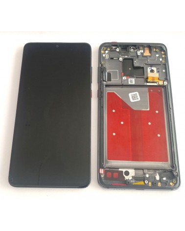 Pantalla LCD y Tactil con Marco Negro para Huawei Mate 20 HMA-L29, HMA-L09, HMA-LX9, HMA-AL00, HMA-TL00
