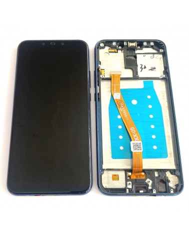 LCD and Touch Screen with Blue Frame for Huawei Mate 20 Lite - SNE-LX1 SNE-LX2 SNE-LX3