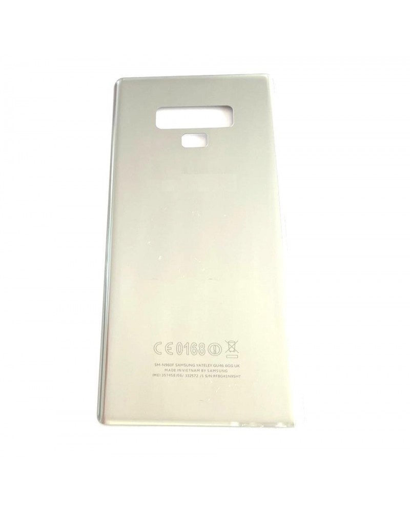 Tapa Trasera para Samsung Galaxy Note 9 N960 N960F - Plata