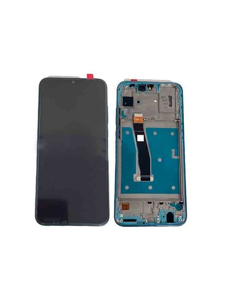 LCD e ecrã tátil com moldura azul clara para Honor 10 Lite HRY-LX1