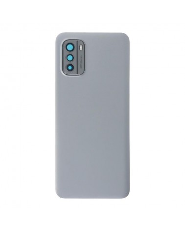 Tapa Trasera de Bateria y Lente de Camara para Nokia G60 5G - Blanca