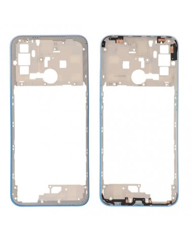 Moldura central para Oppo A53 Oppo A53s - Azul