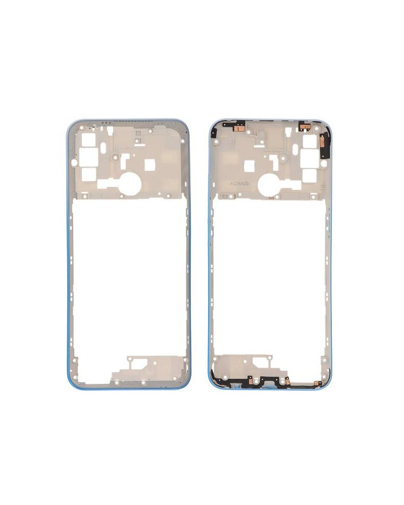 Moldura central para Oppo A53 Oppo A53s - Azul